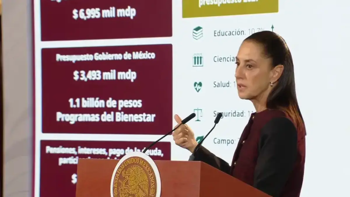 Sheinbaum defiende el Paquete Económico 2027 sin nuevos impuestos