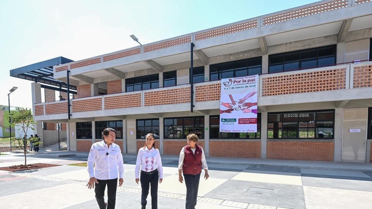 Sheinbaum anuncia apoyo a 2.1 millones de estudiantes en el Estado de México