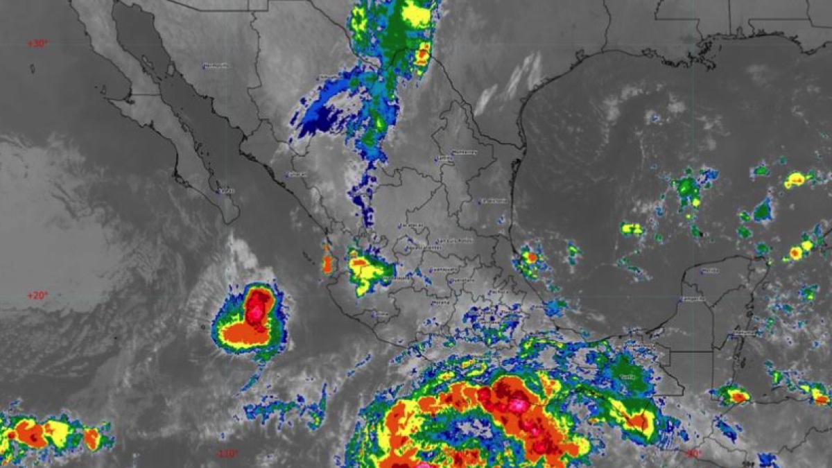 Trudy ya es huracán y la tormenta Simon se encuentra estacionaria; prevén lluvias en Oaxaca y Guerrero
