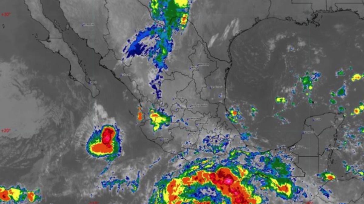 Trudy y Simon: alertas en el Pacífico