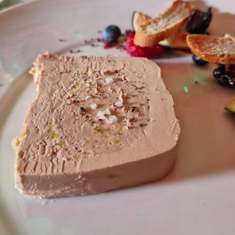 Terrina de foi gras.