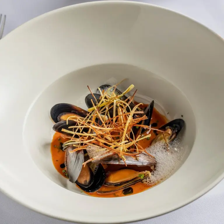 Mejillones al pibil