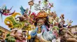La Fallas de Valencia son una tradicional fiesta declarada Patrimonio Cultural Inmaterial de la Humanidad por la UNESCO.