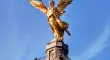 Vista al Ángel de la Independencia, uno de los principales monumentos de la Ciudad de México.