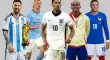 Estrellas del futbol: Messi, Halaand, Bellingham, Yamal y Mbappé