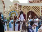 Representación de la Pasión de Cristo en Iztapalapa.