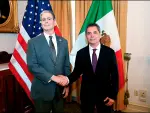 Scott Bessent, secretario del Tesoro de Estados Unidos y Édgar Amador Zamora, titular de la SHCP, se reunieron el pasado miércoles 14 de abril.