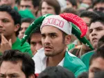 Fanáticos de futbol.