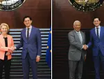 El canciller Roberto Velasco dio la bienvenida este miércoles a México a Ursula von der Leyen y a António Costa, presidenta de la Comisión Europea y presidente del Consejo Europeo, respectivamente.