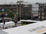 Estos espacios ya están completamente operativos para desahogar la concentración masiva que se esperaba en el Zócalo