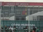 Una de las entradas del estadio Ciudad de México.