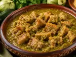 Chicharrón en salsa verde