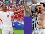 Bellingham de Inglaterra y Messi de Argentina.