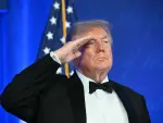 US President Donald Trump attends the 2026 White House Correspondents' Association (WHCA) Dinner at the Waldorf Astoria in Washington, DC, on July 24, 2026. The 2026 WHCA Dinner was originally scheduled for April 25 at the Washington Hilton, but was rescheduled and relocated after an alleged gunman breached security. (Photo by Mandel NGAN / AFP)