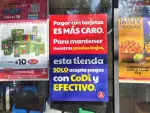 La cadena informó esta situación a sus clientes.