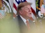 U.S. President Donald Trump speaks during an American Mining Industry Roundtable at the U.S. Department of State in Washington, D.C., U.S., August 7, 2026. REUTERS/Elizabeth Frantz