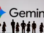 Miniature figurines and Gemini logo are seen in this illustration taken July 20, 2026. REUTERS/Dado Ruvic/Illustration