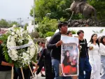 otografía de la manifestación en Cuautla por el asesinato de la española Claudia Tacoronte Aguilera