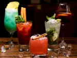 Whisky, ron y tequila con sabores