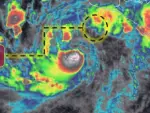 El huracán Simón subió a categoría 1 la noche de este jueves y mantiene en alerta a varios estados del occidente del país.