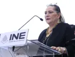 Guadalupe Taddei, consejera presidenta del INE.