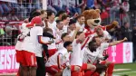 Bayern Munich celebra su victoria en la Bundesliga.
