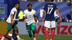 Ibrahim Mbaye, que marcó para Senegal contra Francia el martes, hace un año jugó con los franceses en categoría juvenil.