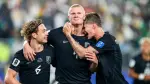 Erling Haaland, delantero del Manchester City, que ha llevado a Noruega a mantenerse con vida en el Mundial 2026.