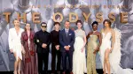 El elenco de The Odyssey en el estreno de Nueva York.