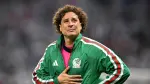 (FILES) Mexico's goalkeeper #13 Guillermo Ochoa reacts after losing the 2026 World Cup round of 16 football match between Mexico and England at the Mexico City Stadium in Mexico City on July 5, 2026. Mexican international goalkeeper Guillermo Ochoa announced his retirement from professional football on July 21, 2026 after a 22-year career during which he played in six FIFA World Cups, including this year's tournament. (Photo by CARL DE SOUZA / AFP)