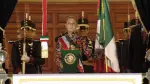La presidenta Claudia Sheinbaum en su segundo Grito de Independencia como titular del Ejecutivo Federal.