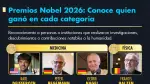 Ganadores del premio nobel