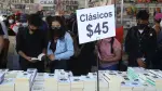 La Feria Internacional del Libro en el Zócalo es de entrada libre y se realiza anualmente para promover la lectura entre la población. Foto EE: Eric Lugo