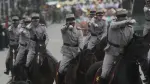 Desfile conmemorativo de la Revolución Mexicana por el 114 aniversario, encabezado por la presidenta de México, Claudia Sheinbaum.
