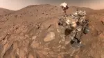 FILE PHOTO: A "selfie" taken by NASA's Perseverance Mars rover, made up of 62 individual images, on July 23, in this image released on September 10, 2025. NASA/JPL-Caltech/MSSS/Handout via REUTERS    THIS IMAGE HAS BEEN SUPPLIED BY A THIRD PARTY/File Photo