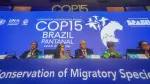 Convención sobre la Conservación de las Especies Migratorias de Animales Silvestres (COP15).