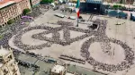 Ciclistas inauguraron la Ciclovía Gran Tenochtitlan, que conecta el Centro Histórico con el sur de la ciudad a lo largo de la Calzada de Tlalpan.
