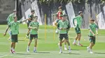 Entrenamiento de la Selección Mexicana.