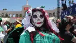 Aficionados del Mundial 2026 en el Fan Fest en California, Estados Unidos.