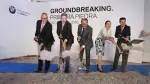 Colocación de la primera piedra de la planta de BMW en  San Luis Potosí