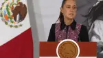 La presidenta Claudia Sheinbaum Pardo, durante la conferencia matutina en Palacio Nacional el 23 de junio de 2026. Foto: Especial