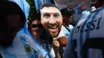Fanáticos de la selección de Argentina en el Mundial de Futbol 2026.