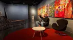 El artista presenta su obra en el Seminario de Cultura Mexicana.
