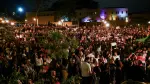People take part in a protest in defense of the judiciary, the separation of powers and the rule of law in San Jose on August 6, 2026, amid concerns over proposed judicial reforms by President Laura Fernandez. Thousands of people protested in Costa Rica on August 6 against what they see as a threat by President Laura Fernandez to the country's judiciary, in a nation widely regarded as one of the region's most stable democracies. (Photo by ALEJANDRA VALENZUELA / AFP)