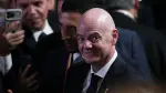 FIFA President Gianni Infantino attends the inauguration of Abelardo De La Espriella as Colombia's president, in Cali, Colombia, August 7, 2026. REUTERS/Luisa Gonzalez