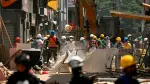 Rescatistas intensifican medidas para buscar sobrevivientes tras el sismo de Colombia.
