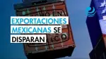 Las exportaciones mexicanas de productos batieron récord al totalizar 81,420.0 millones de dólares en julio, con un alza interanual de 43.7%, su mejor dinamismo desde junio de 2021, informó este jueves el Inegi.