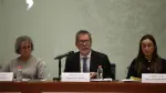 Conferencia del secretario de Hacienda y Crédito Público, Édgar Amador Zamora, sobre el Paquete Económico 2027.