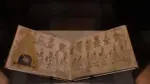 Exposición del Códice Azcatitlan en el Museo Nacional de Antropología.