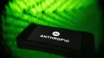 This photograph shows a smartphone displaying the logo of the US artificial intelligence safety and research company Anthropic, in Mulhouse on April 21, 2026. (Photo by SEBASTIEN BOZON / AFP)